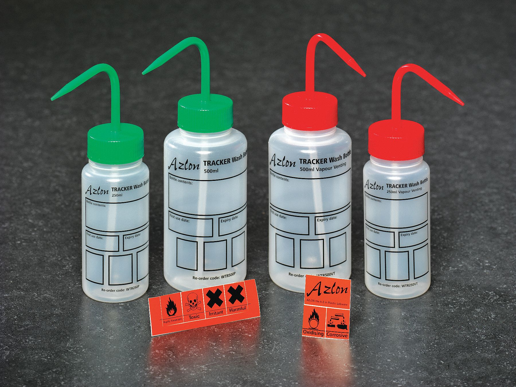 Wash Bottle Plastic 5.7 H Colorless PK5