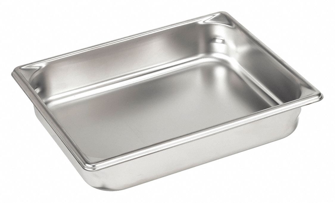 APPROVED VENDOR DIMPLED PAN 4 1/8 QT 2.5X10 3/8X12.75,SS APPROVED VENDOR DIMPLED PAN 4 1/8 QT 2.5X10 3/8X12.75,SS