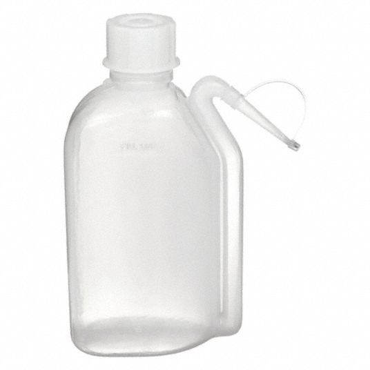 16.9 fl oz Capacity - oz, 500 mL Capacity - mL, Wash Bottle - 3LET3 ...