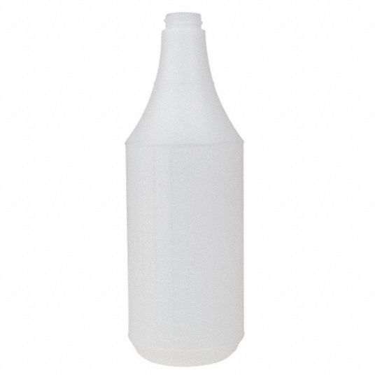 Grainger White/Green HDPE Trigger Spray Bottle, 32 oz, 3 PK