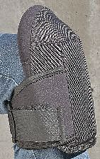 KNEE PAD, FLEXIBLE, EVA, UNIVERSAL, 1 STRAP, HOOK-AND-LOOP, 1 PAIR