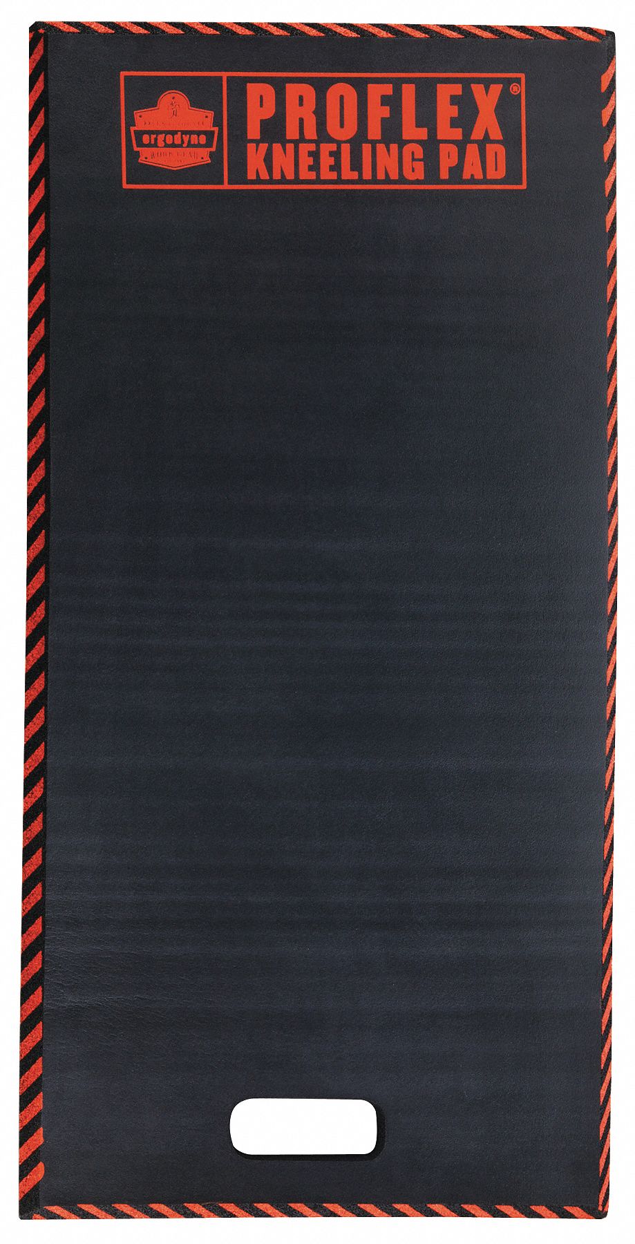 KNEELING PAD, 36 IN LENGTH, 18 IN WIDTH, 1 IN THICKNESS, CLOSED CELL FOAM RUBBER, BLACK