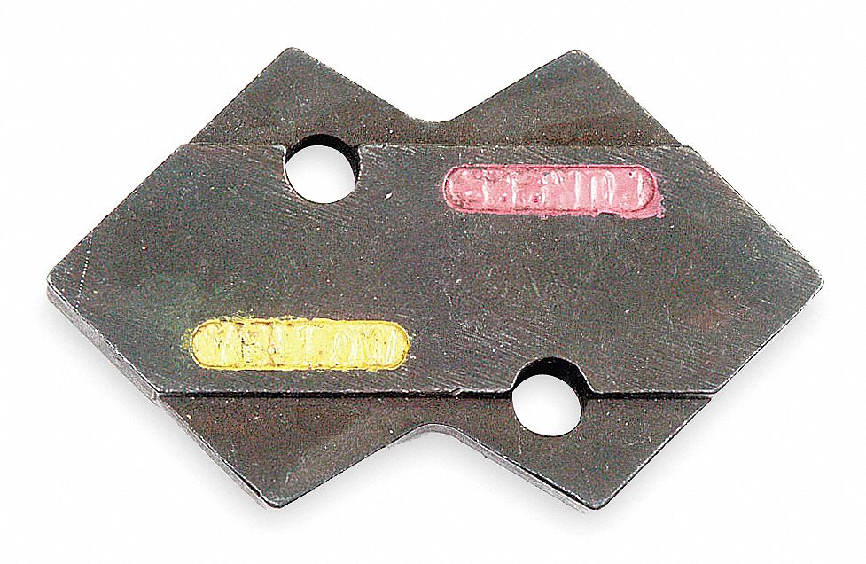 UPPER AND LOWER CRIMPING DIE, 4/0 AWG TO 250 KCMIL COPPER, FOR USE WITH TBM8S, CODE