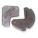 UPPER AND LOWER CRIMPING DIE, 350 KCMIL ALUMINUM/500 KCMIL COPPER, FOR USE WITH TBM6S