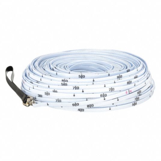 Surveyor Rope,1/4 In x 100m,mm