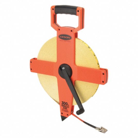 919108-3 Westward Long Tape Measure: 300 ft Blade Lg, 1/2 in Blade