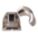 UPPER AND LOWER CRIMPING DIE, 350 KCMIL ALUMINUM/500 KCMIL COPPER, 1 SIZE, CODE