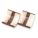 UPPER AND LOWER CRIMPING DIE, 1/0 AWG COPPER/2 AWG ALUMINUM, 1 SIZE, CODE