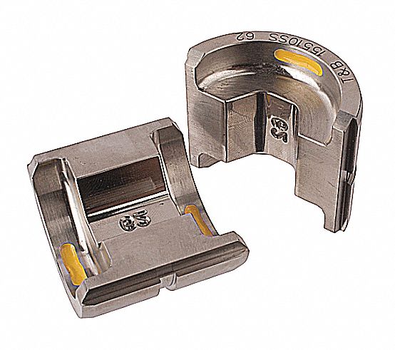 Upper and Lower Crimping Die: 250 kcmil Copper, Copper & Aluminum Connectors, 1 Sizes