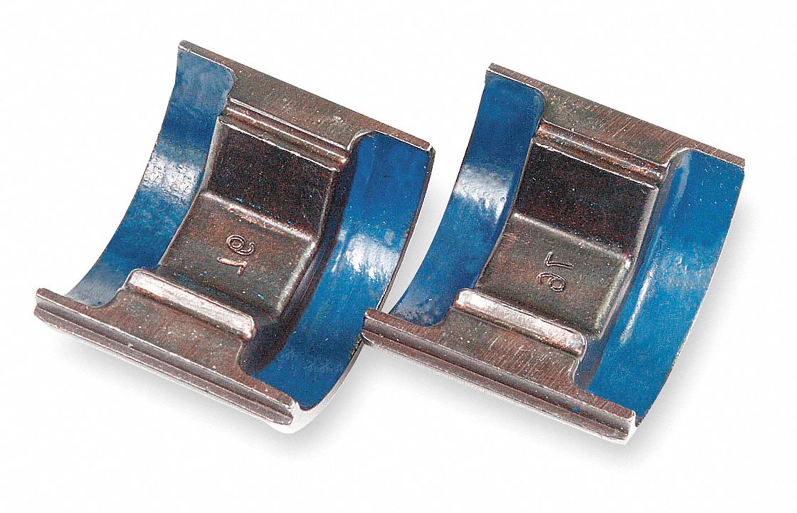 UPPER AND LOWER CRIMPING DIE, 300 KCMIL ALUMINUM/400 KCMIL COPPER, 1 SIZE, CODE