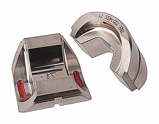 Upper and Lower Crimping Die: 250 kcmil Aluminum/350 kcmil Copper, 1 Sizes, Code