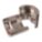 UPPER AND LOWER CRIMPING DIE, 1/0 AWG ALUMINUM/3/0 AWG COPPER, 2 SIZES, CODE