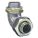 LIQUID-TIGHT CONDUIT FITTING, STEEL/IRON, 1¼ IN TRADE SIZE, 90 °  ELBOW, NON-INSULATED