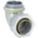 LIQUID-TIGHT CONDUIT FITTING, STEEL/IRON, 2 IN TRADE SIZE, NON-INSULATED, 90 °  ELBOW