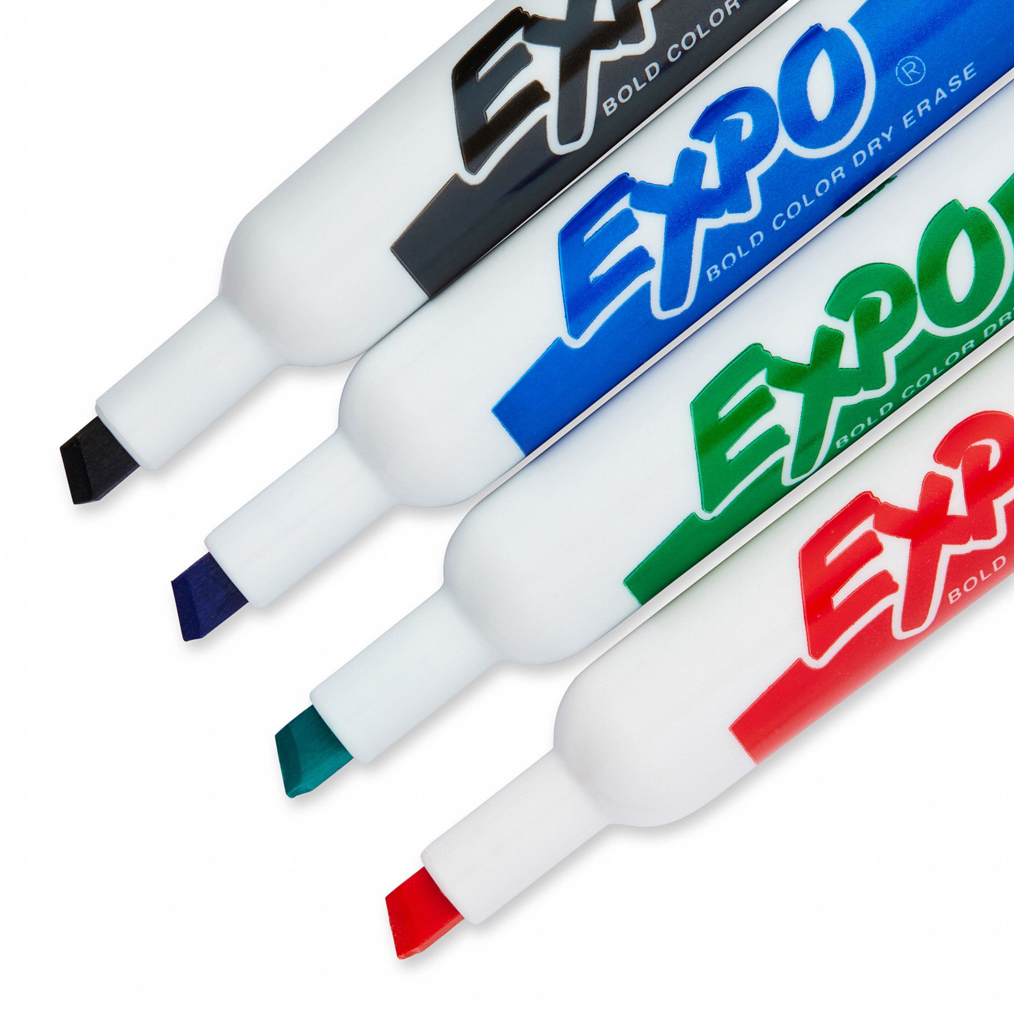 EXPO Dry Erase Marker, Chisel, PK 4 - 3LKK2|83074 - Grainger