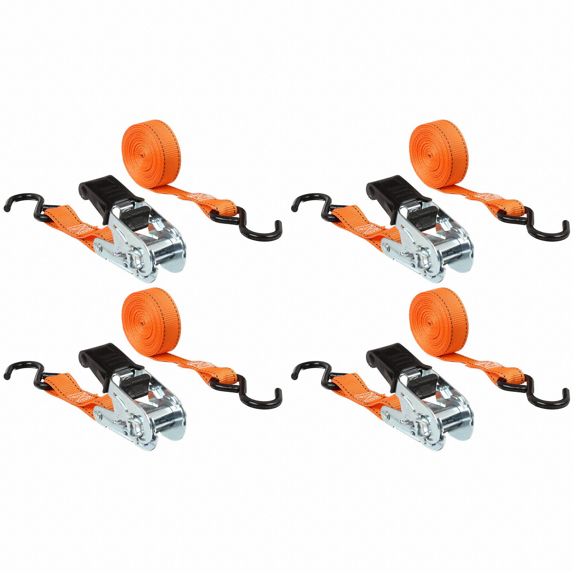 KEEPER Tie Down Strap 14 ft Cargo Tie Down Lg, 1 in Cargo Tie Down Wd