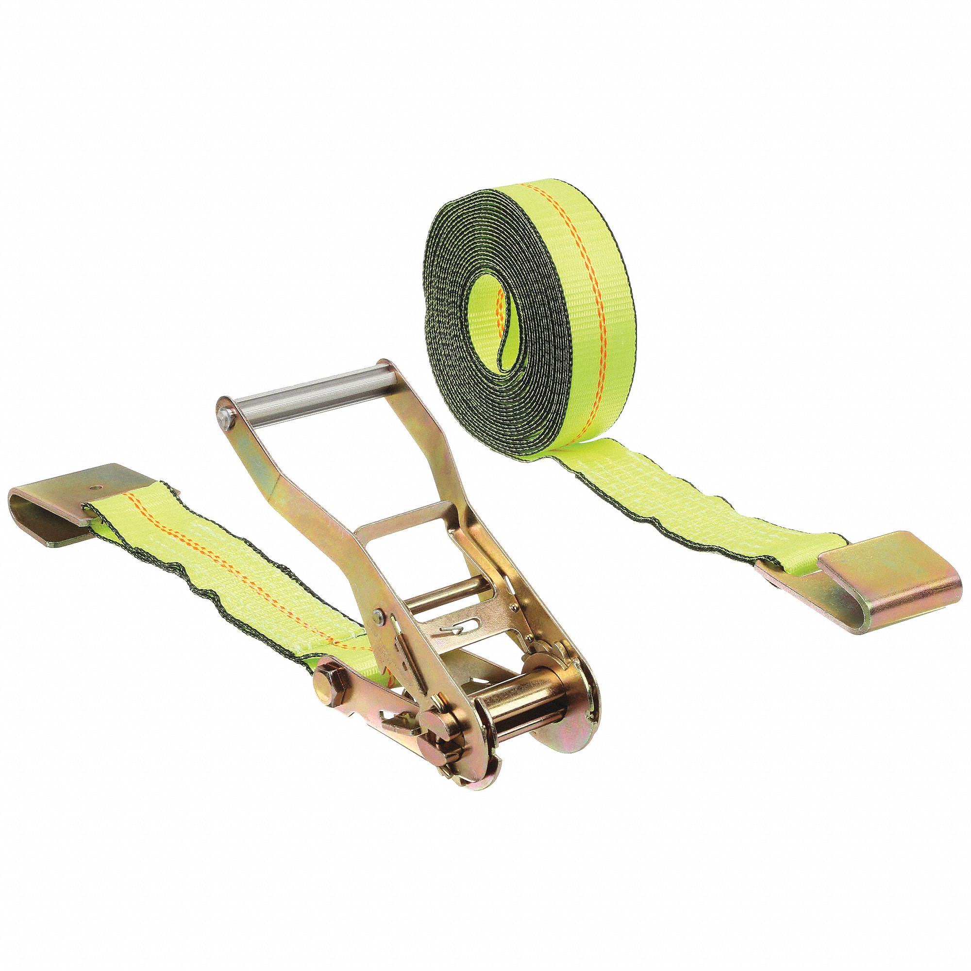 20 ft Cargo Tie Down Lg, 2 in Cargo Tie Down Wd, Tie Down Strap 3LLG1