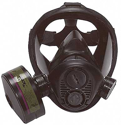 HONEYWELL NORTH, Silicone, 5 Suspension Points, Gas Mask - 3TAE7