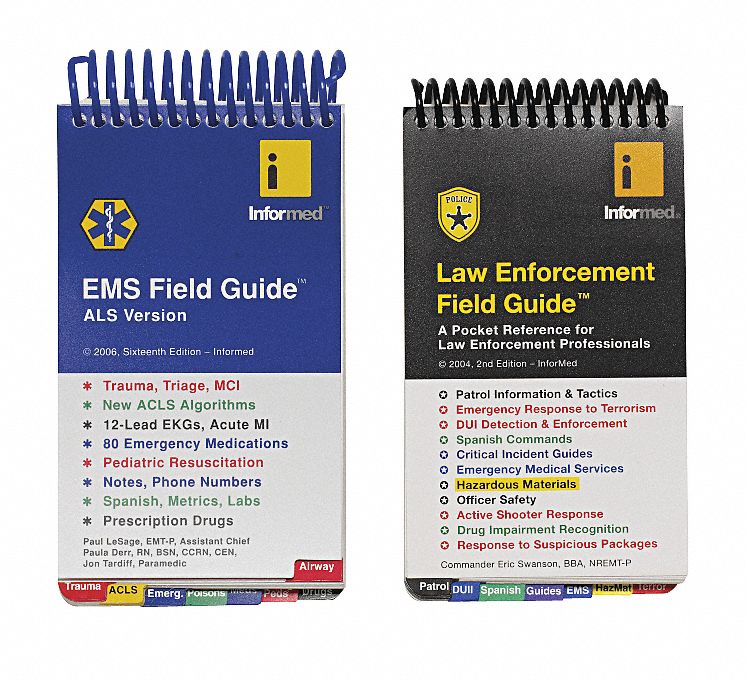 INFORMED, EMT/First Responder Training, English, Handbook - 3LMG7|978-1 ...