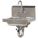 HAND SINK: ADVANCE TABCO, 1 GPM, SPLASH, 14 X 10 IN BOWL SIZE, 5 IN BOWL DP, 20 GA, IPS