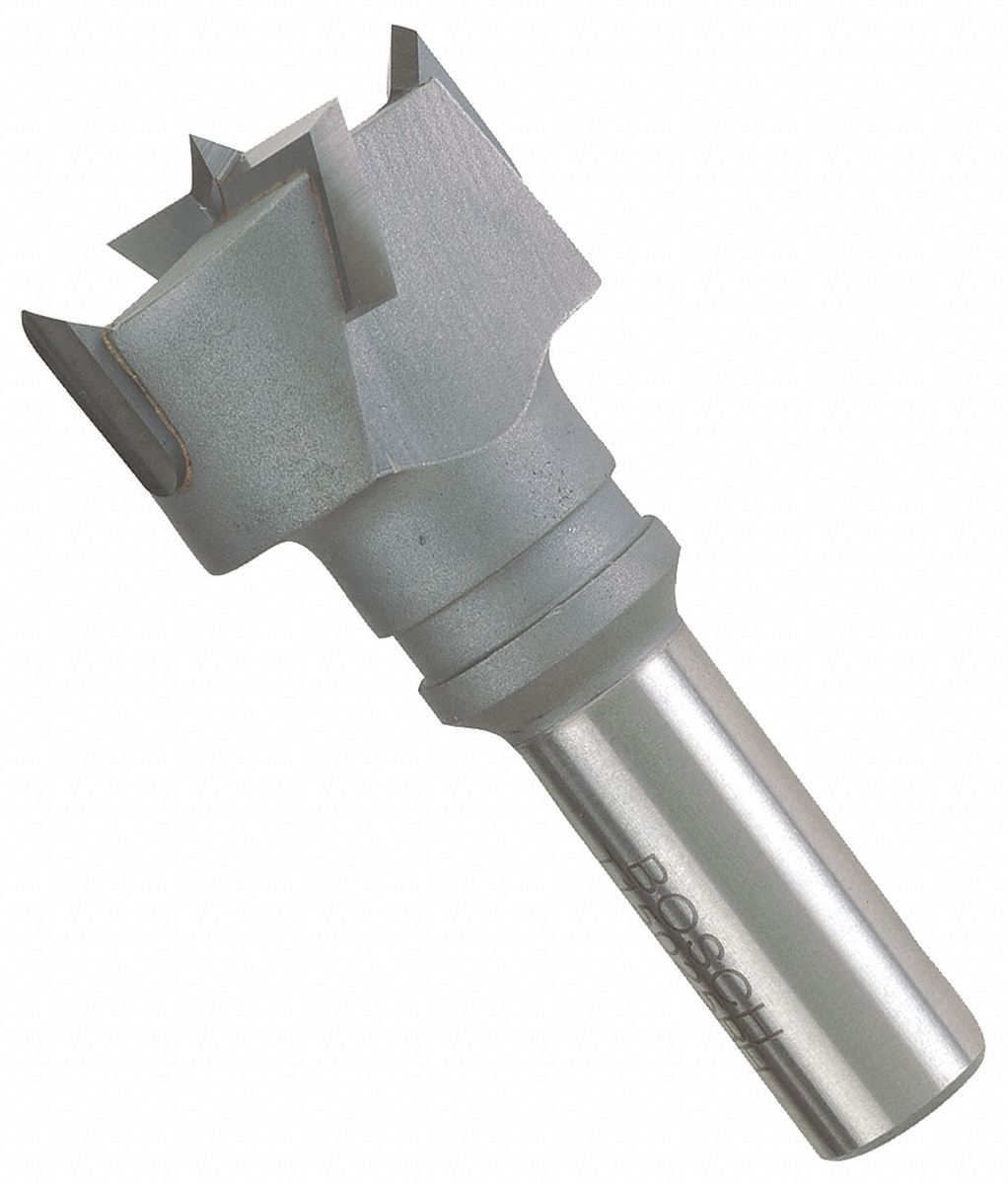 BOSCH Hinge Boring Drill Bit, 35 mm Drill Bit Size, 3 1/2 in Overall