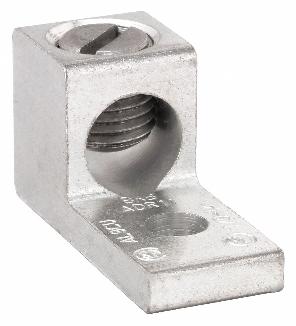 Mechanical Connector: For Wire Size 14 AWG – 1/0 AWG, 1 Wire Terminations
