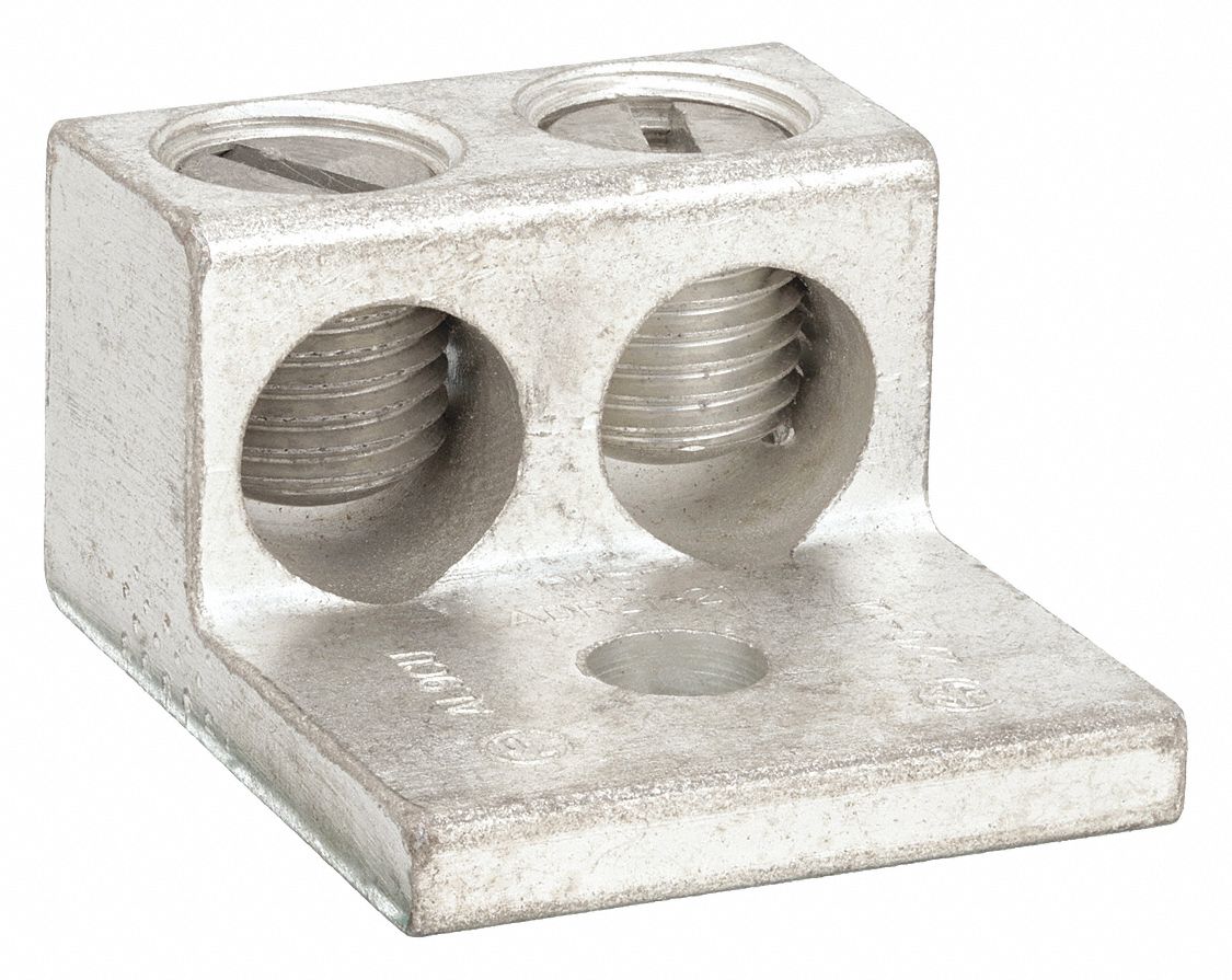 Mechanical Connector: For Wire Size 14 AWG – 2/0 AWG, 1 Wire Terminations