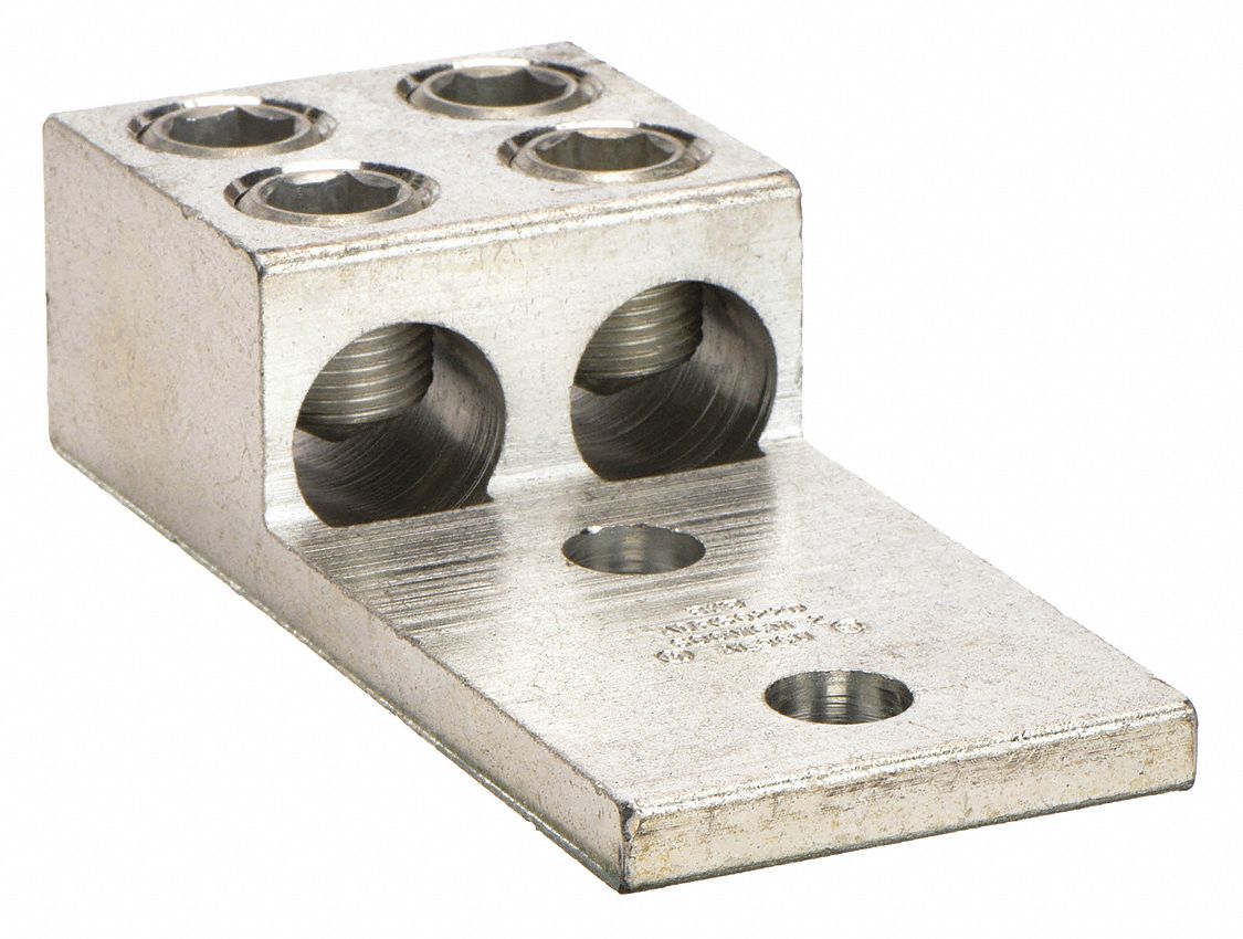 Mechanical Connector: For Wire Size 2 AWG – 600 kcmil, 1 Wire Terminations