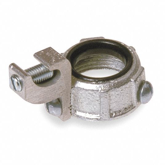 GRAINGER APPROVED Set Screw Grounding Bushing, For Conduit Type EMT