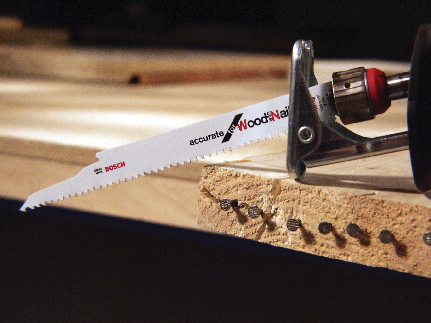 BOSCH Reciprocating Saw Blade, 6 Teeth per Inch, PK 5 3LNN9RN126