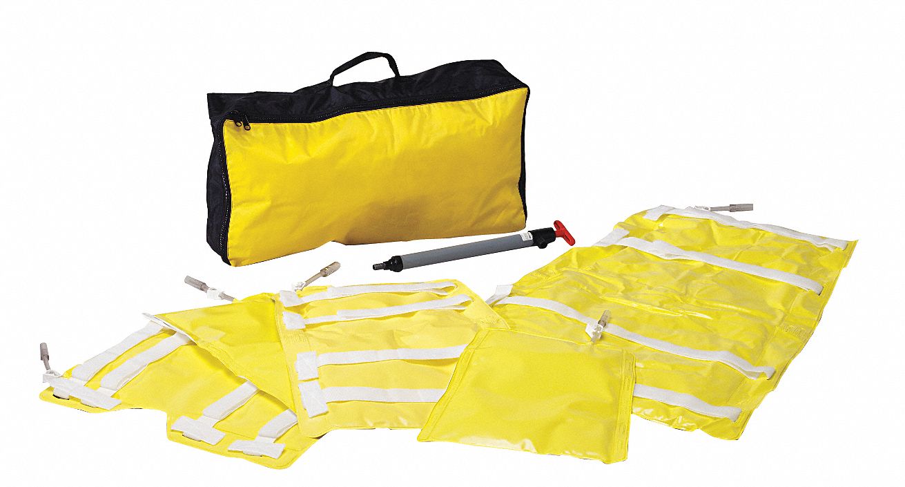 Vacuum Splint: Leg, Yellow, Vinyl