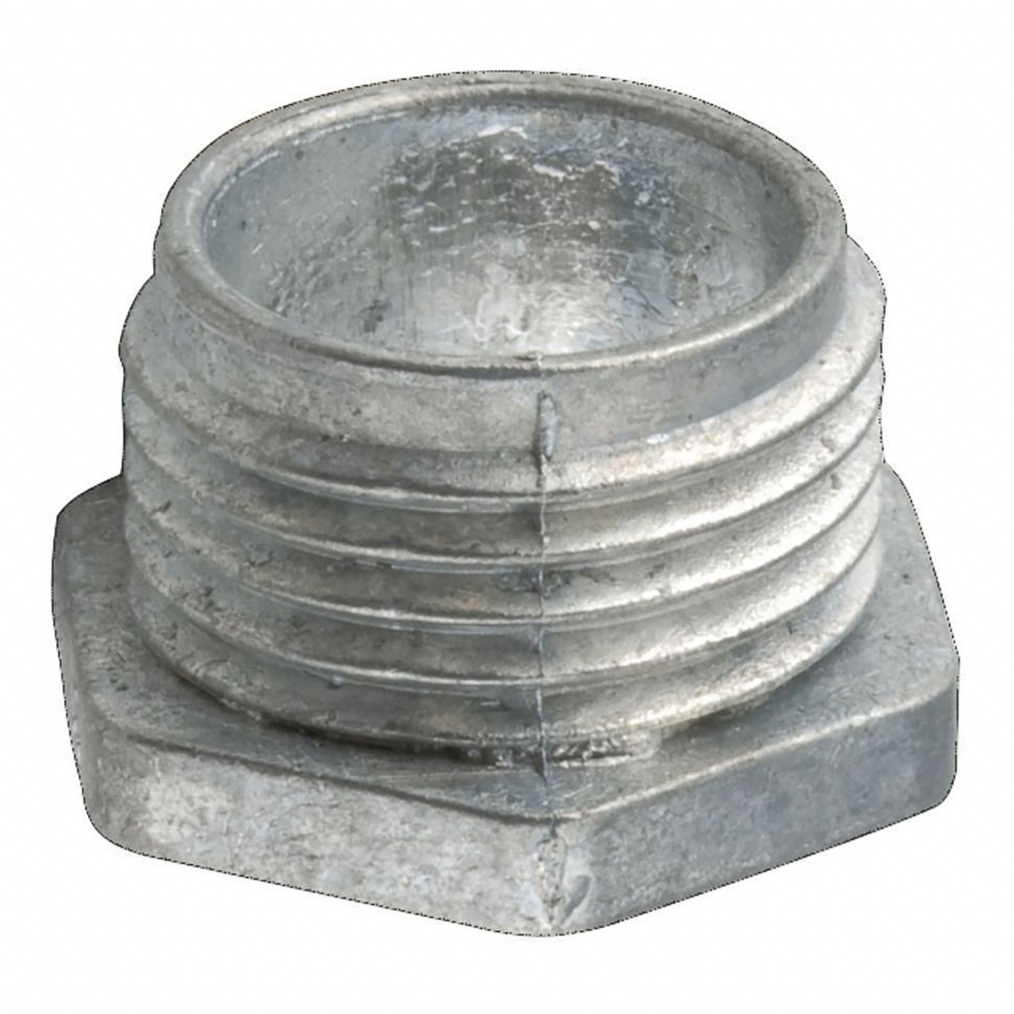 RACO Threaded Chase Nipple: 1/2 in Trade Size, Zinc, 19/32 in Overall ...
