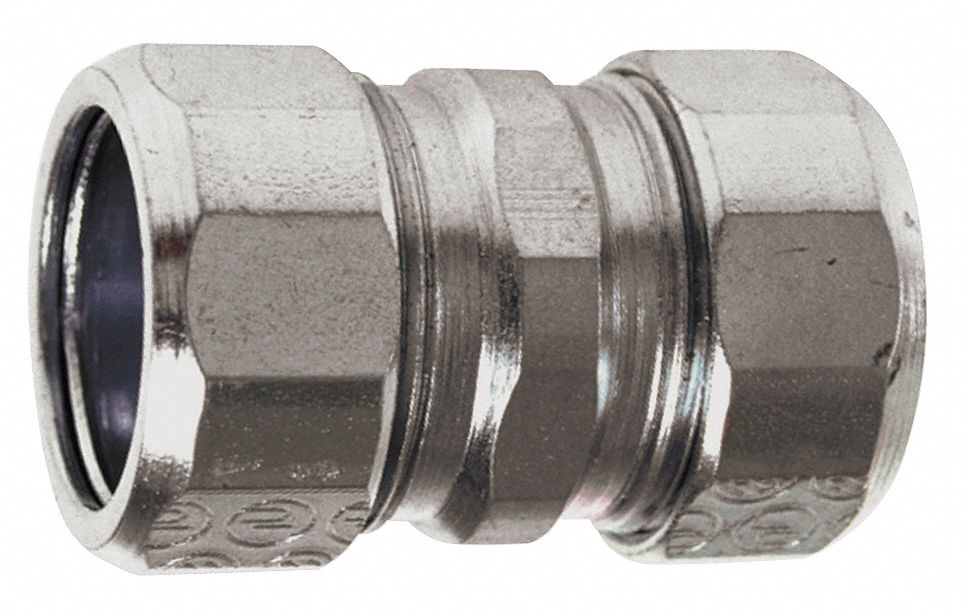 GRAINGER APPROVED Compression Coupling, For Conduit Type Rigid, Conduit