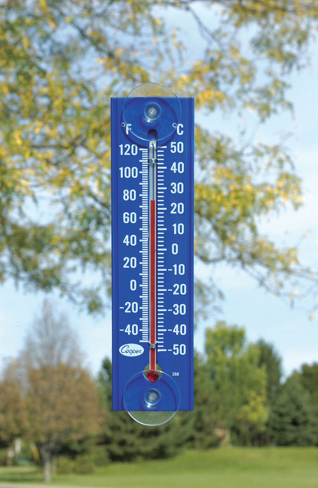 COOPER ATKINS Analog Thermometer, Application Indoor/Outdoor 3LPN9