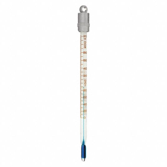 Enviro-Safe Pocket Glass Thermometer 0 to 220F