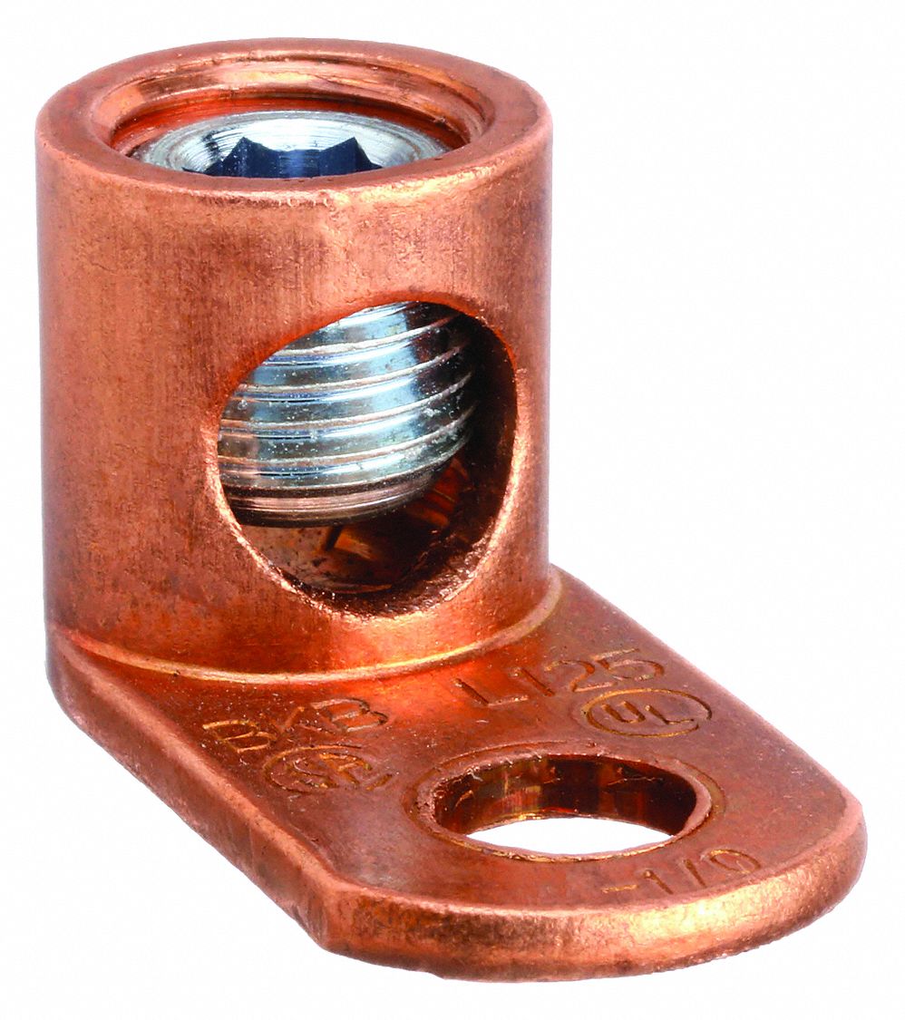 BLACKBURN, 1 Conductors, Copper, Mechanical Connector 3LR04L125BB