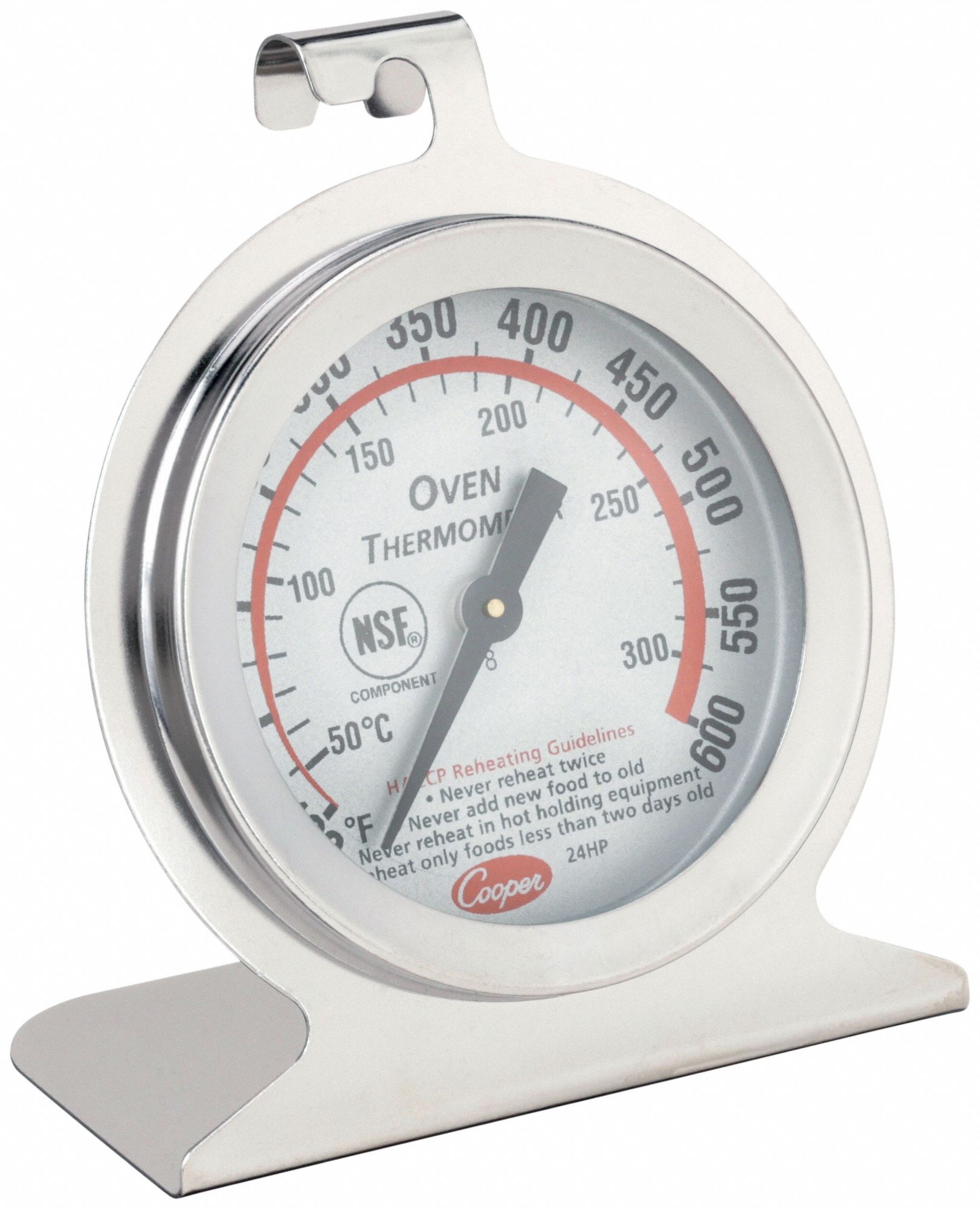 FOOD SRVC THERMOMETER,OVEN,100 TO 6