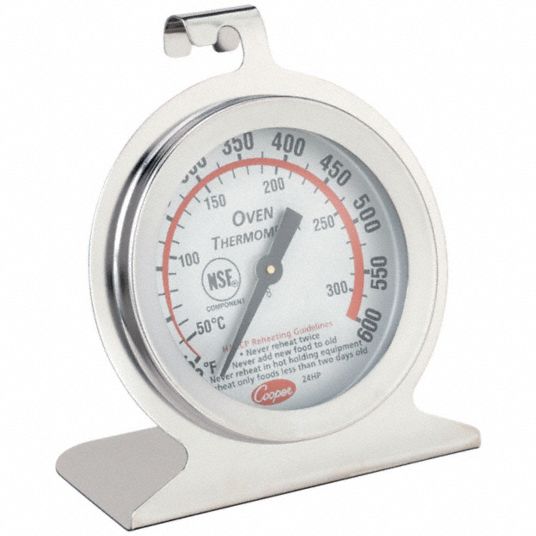 COOPER ATKINS, Oven, Analog, Mechanical Food Service Thermometer