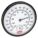 ANALOG HYGROMETER,12 IN.,-40 TO 120