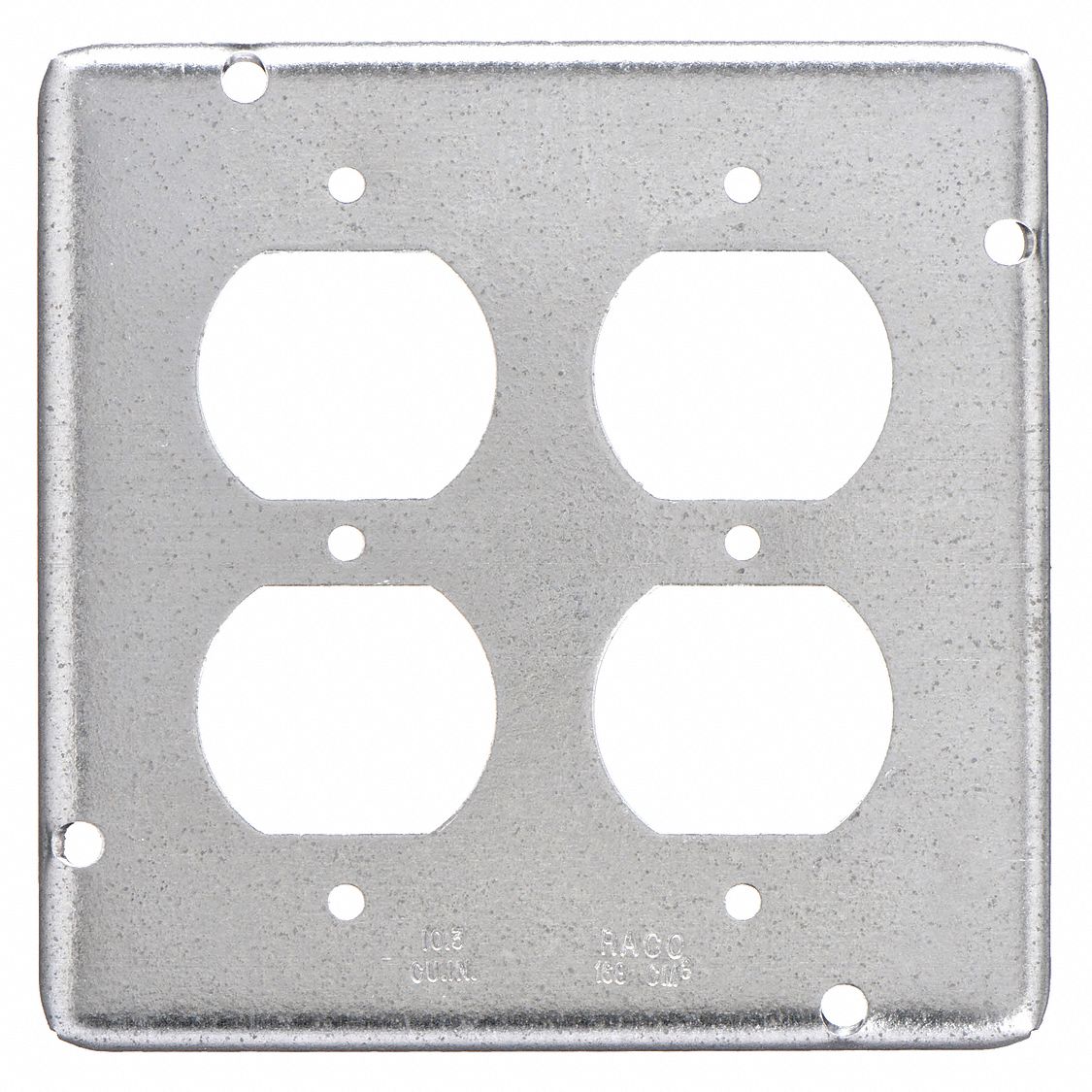 Raco, Square, 2 Gangs, Electrical Box Cover - 3lt01