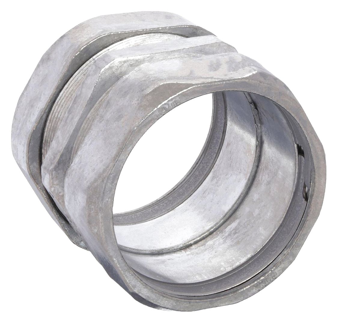 COUPLING,COMPRESSION,STEEL,1 1/4 IN