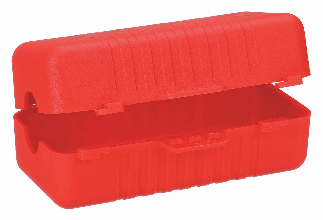 Plug Lockout, Polypropylene, 220/550 Voltage, Max. Cord Dia. 1 in ...