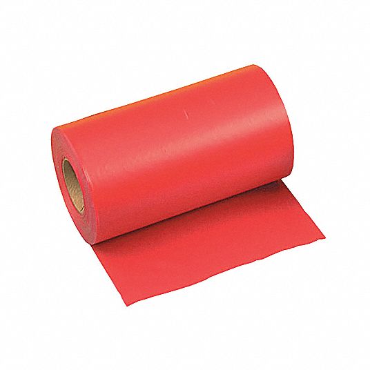 Red, No Pattern, Flagging Tape - 3LTY6|TF6R300-200 - Grainger