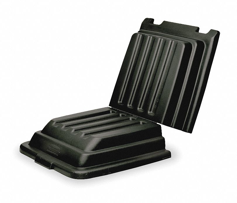 HINGED LID FOR TILT & CUBE TRUCKS, 52 IN X 27⅞ IN X 9 IN, MDPE