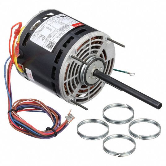 DAYTON, 3 Speed, Open Air-Over, Direct Drive Blower Motor - 3LU82|3LU82 ...