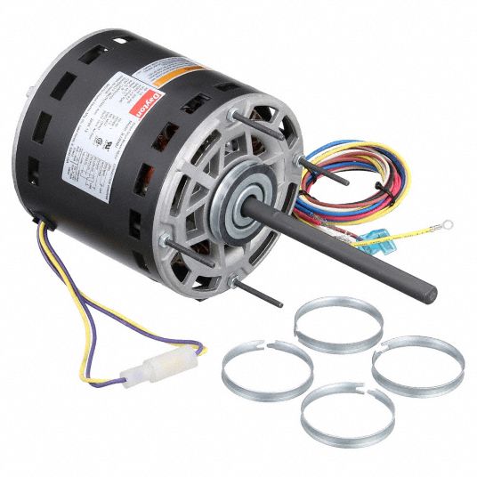 DAYTON, 4 Speed, Open Air-Over, Direct Drive Blower Motor - 3LU84|3LU84 ...