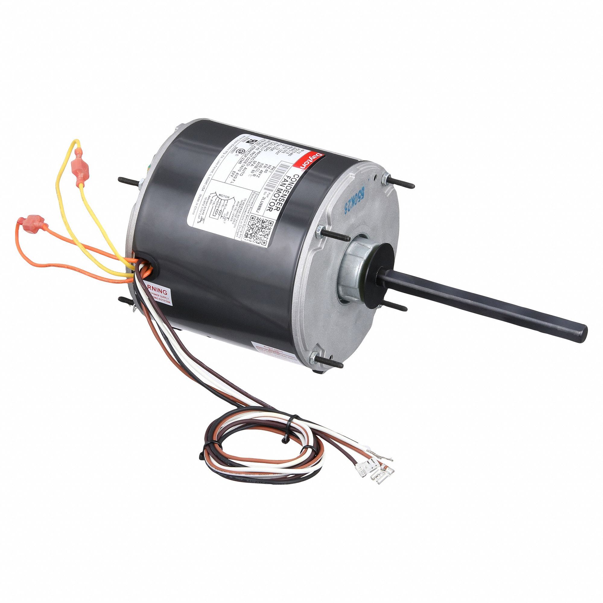 DAYTON, Stud Mount, Totally Enclosed Air-Over, Condenser Fan Motor ...