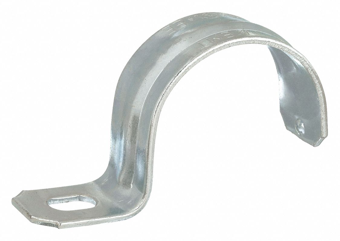 One Hole Conduit Strap, PK 20 - Grainger