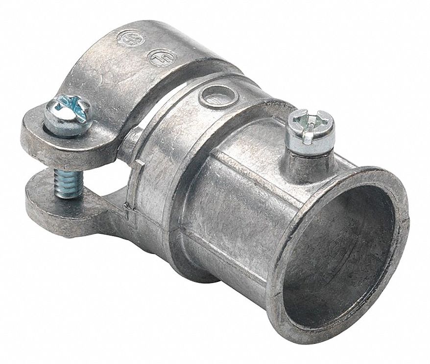 GRAINGER APPROVED Coupling, Squeeze Compression, 1/21/2 In 3LV36