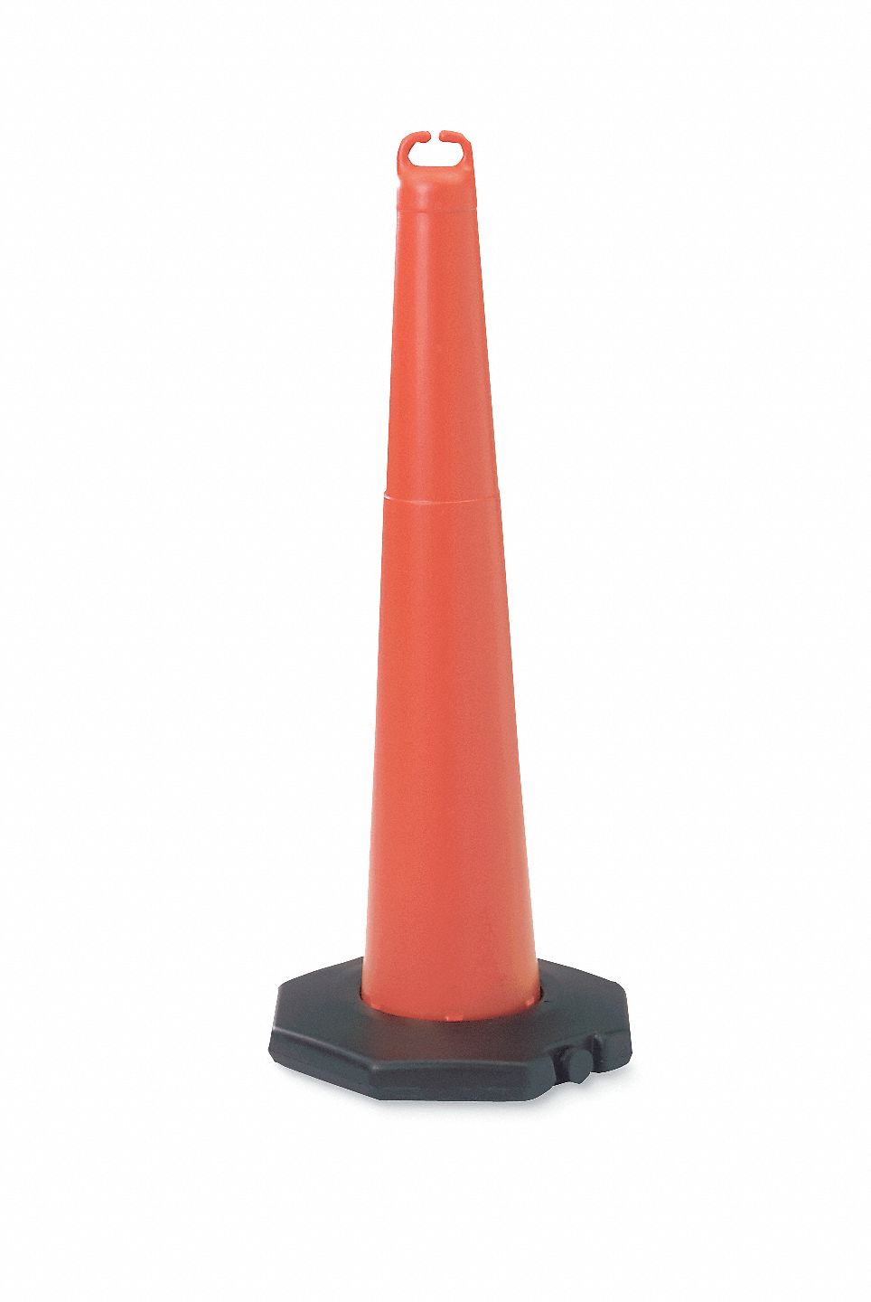 GRAINGER APPROVED Traffic Cone, Orange, Polyethylene 3LVG2500OP